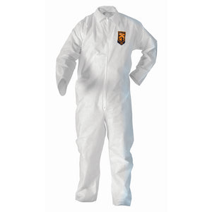 Kleenguard A20 White Coveralls (Case of 25)