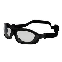 Jackson Safety V50 Epic Safety Eyewear (33345), Clear Anti-Fog Lens with Interchangeable Temples and Head Strap