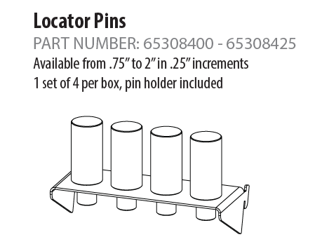 LOCATOR PINS (4PK)