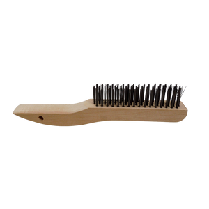 Stainless Steel Scratch Brush, Shoe Handled