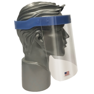 Reusable Splash Face Shield and Headgear